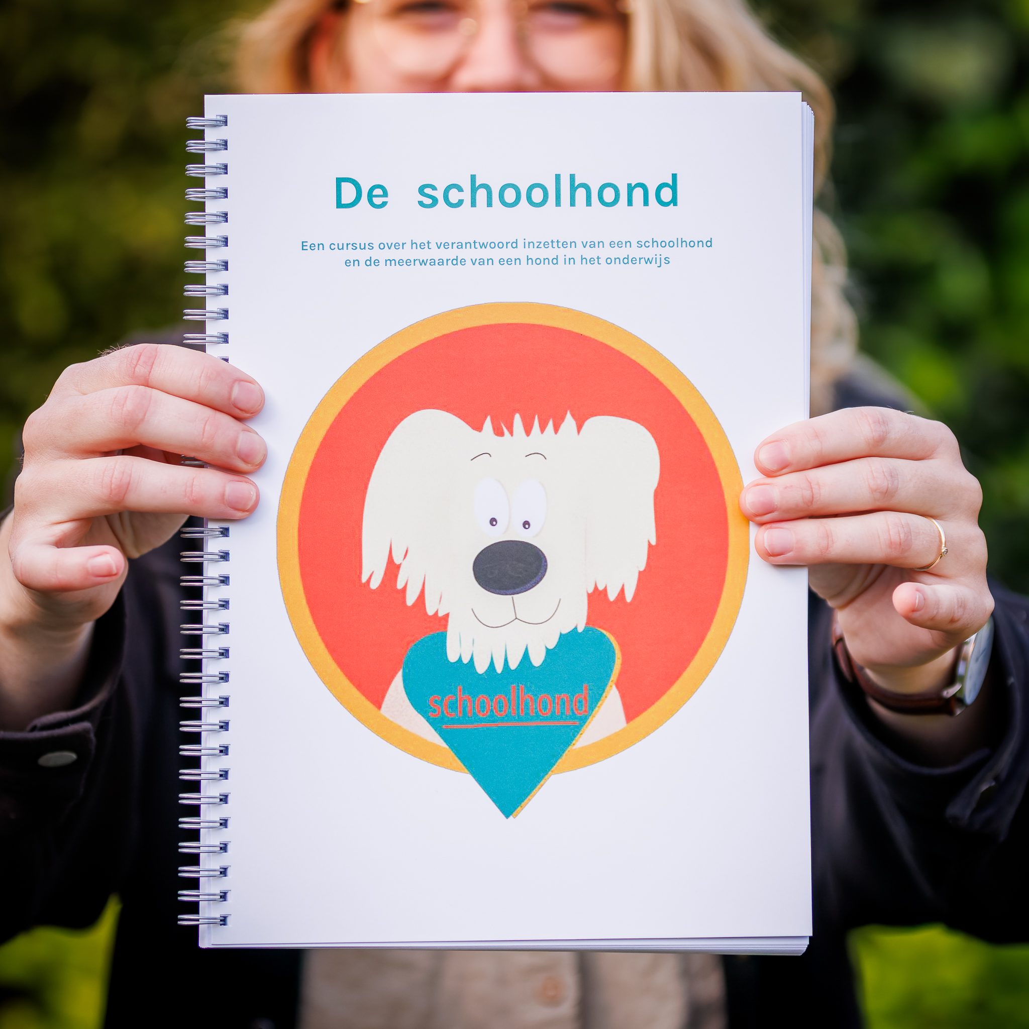 Reader van de schoolhondcursus